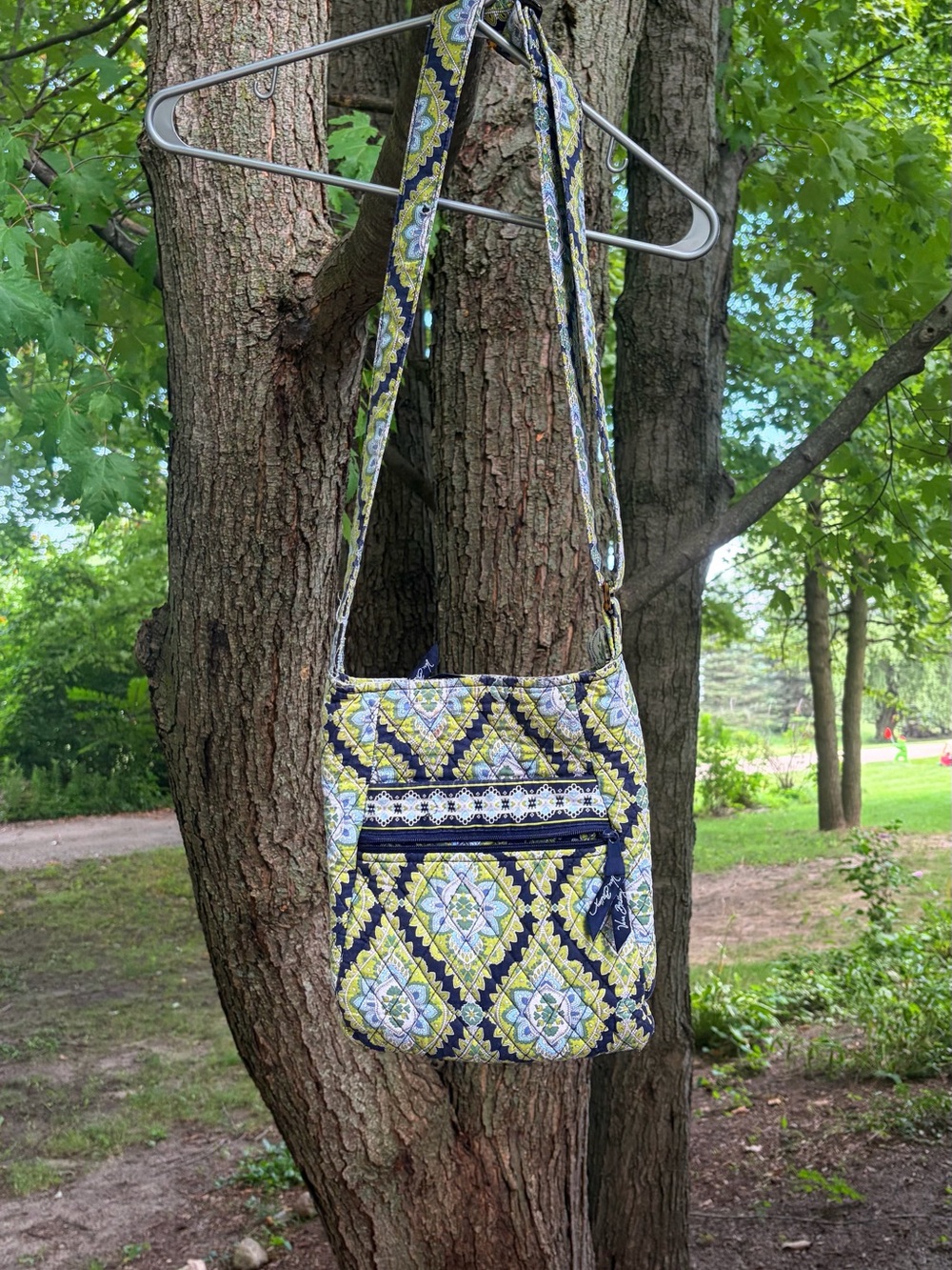 Vera Bradley Crossbody Hipster Bag Retired Cambridge Edition